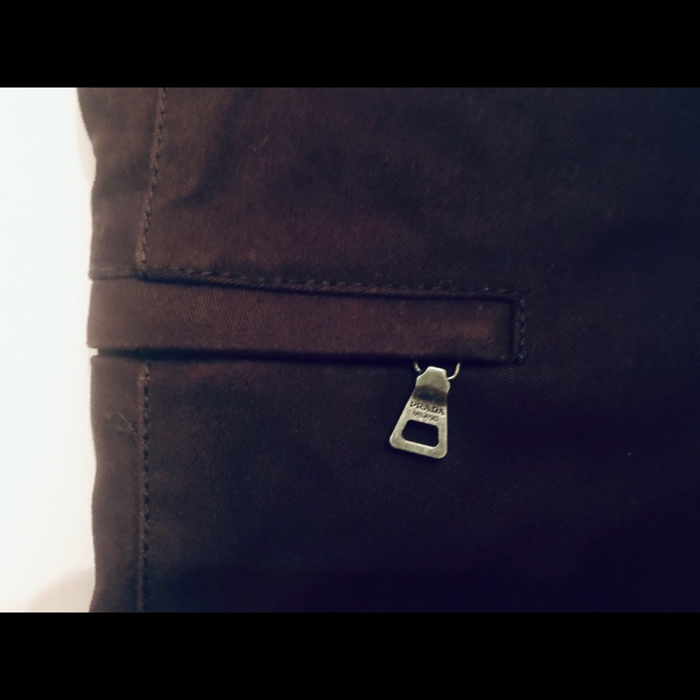 EUC Prada pants straight leg cotton cargo